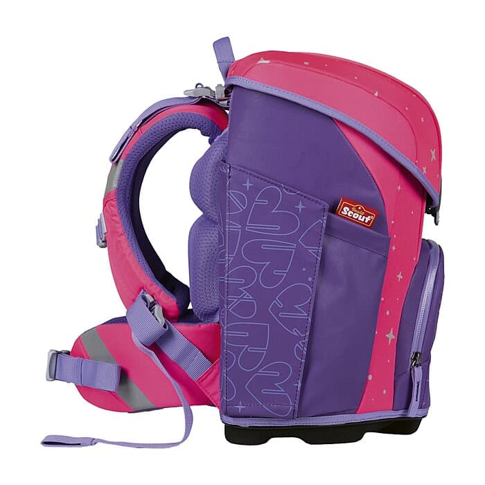 Scout Micro Schulranzen Set Superflash Extreme Heartbeat 5-teilig