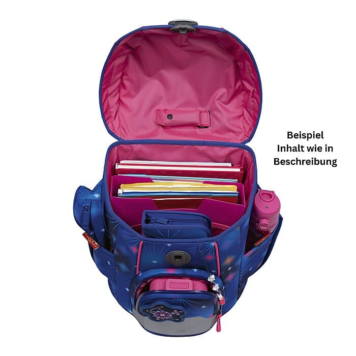 Scout Micro Schulranzen Set LED Sparkling Dream 5-teilig