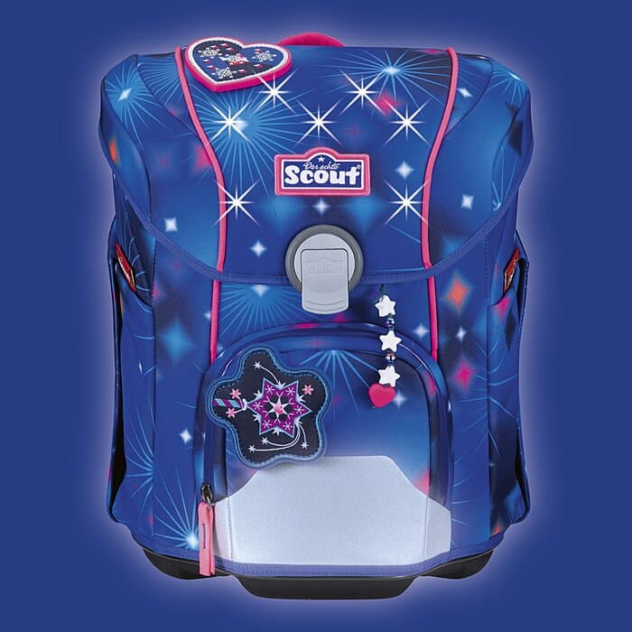 Scout Micro Schulranzen Set LED Sparkling Dream 5-teilig