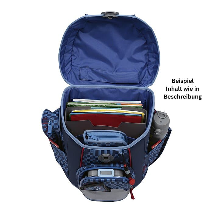 Scout Micro Schulranzen Set Safety Light Space Explorer 5-teilig