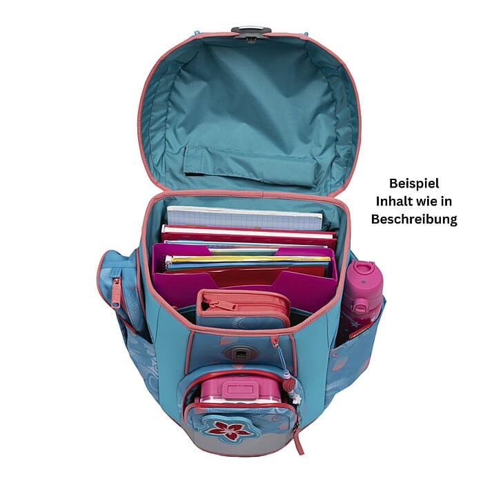 Scout Micro Schulranzen Set Safety Light Aloha 5-teilig