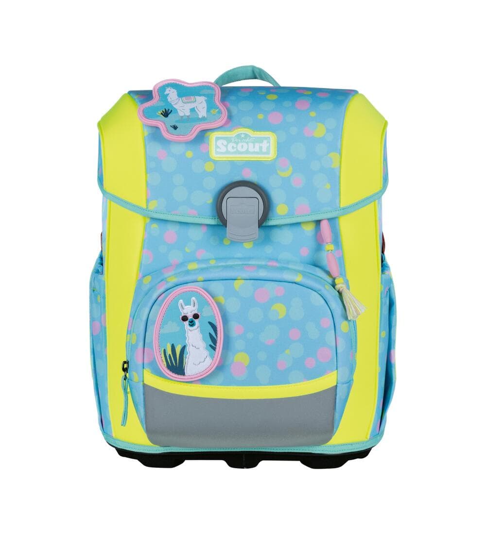 Scout Neo Schulranzen Set Lama Fun 5-teilig