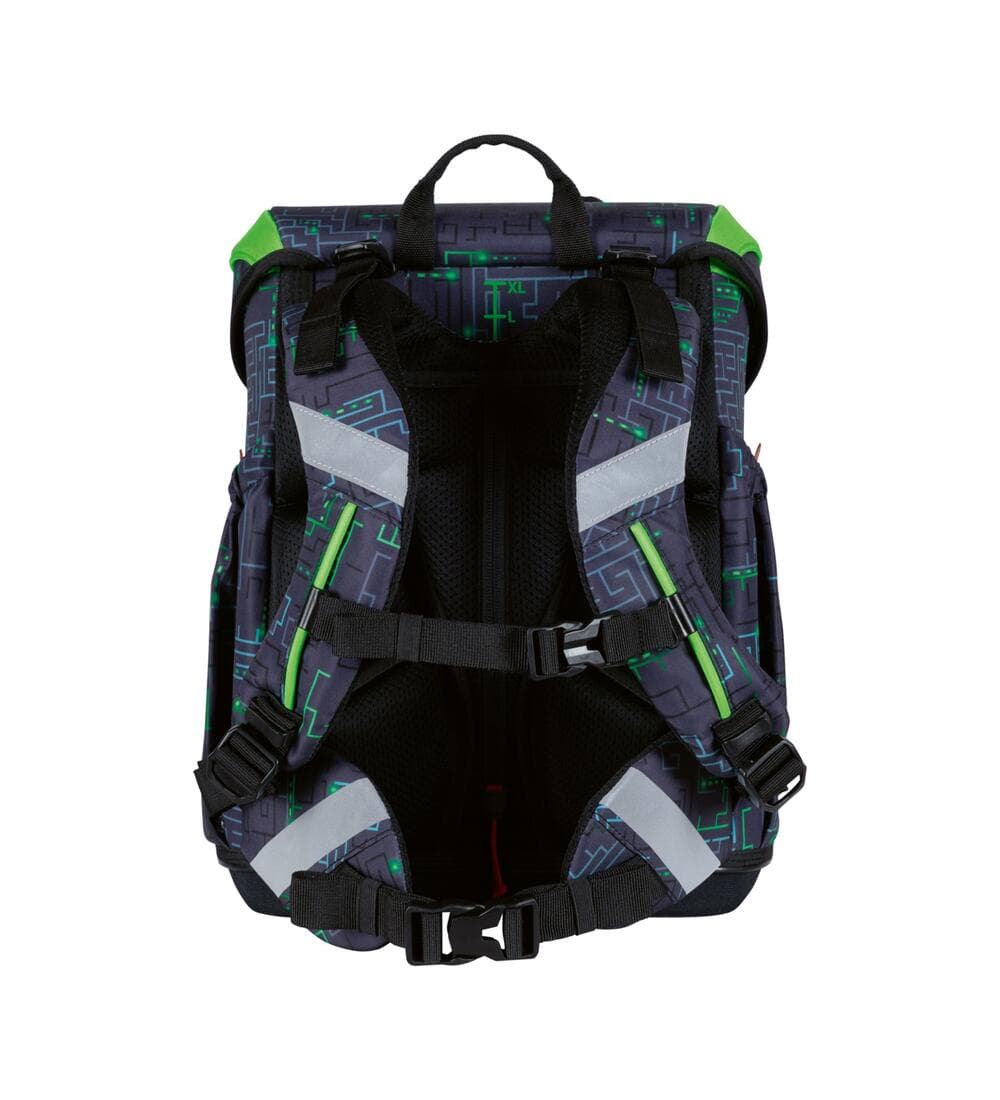 Scout Neo Schulranzen Set Monster Labyrinth 5-teilig
