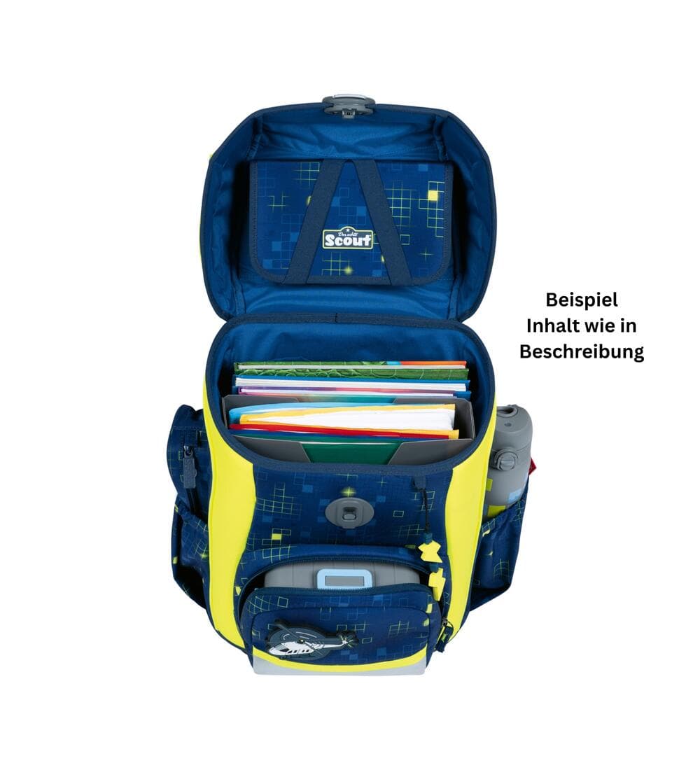 Scout Neo Schulranzen Set Digital Air 5-teilig