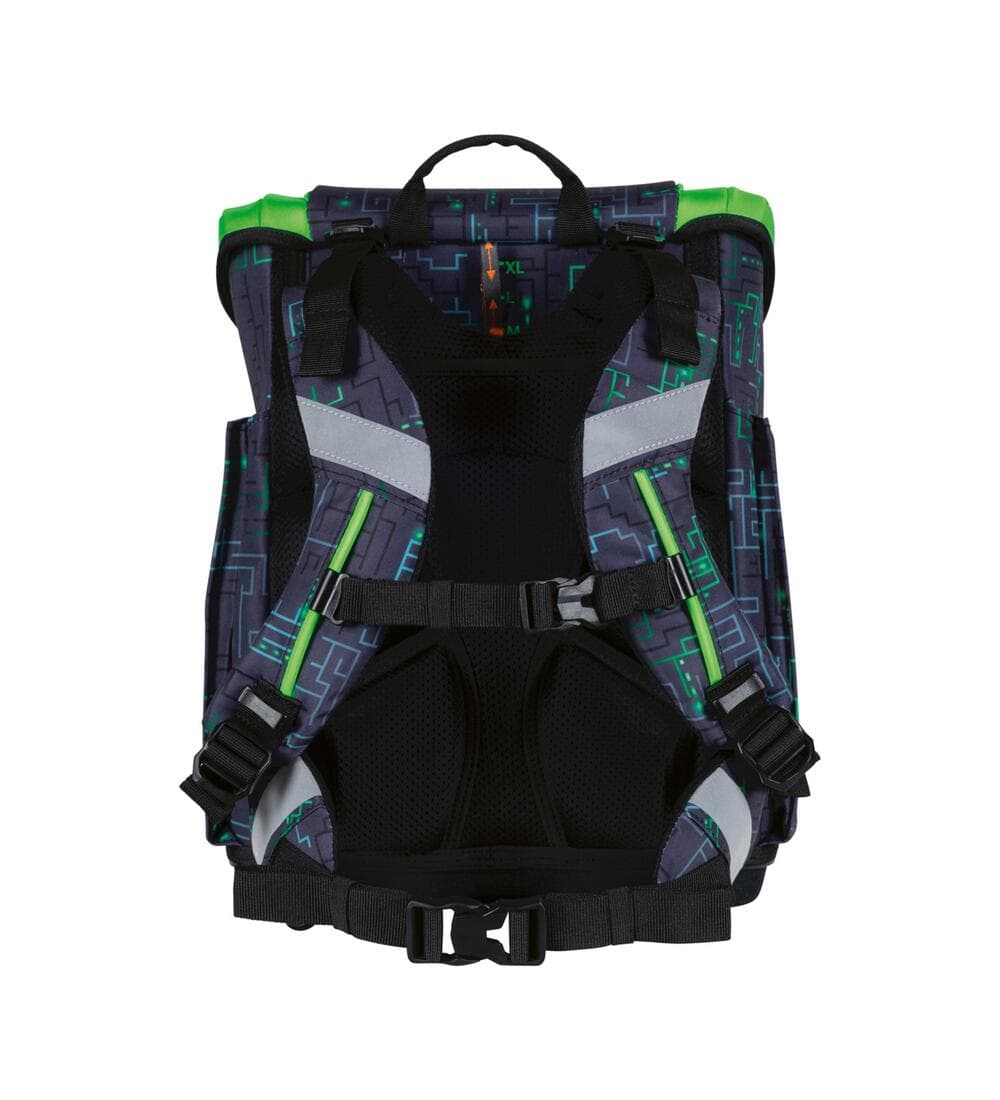 Scout Micro Schulranzen Set Monster Labyrinth 5-teilig