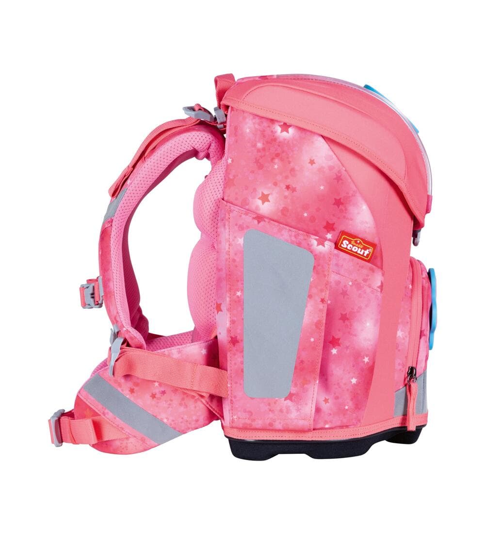 Scout Micro Safety Light Schulranzen Set Fairy World 5-teilig