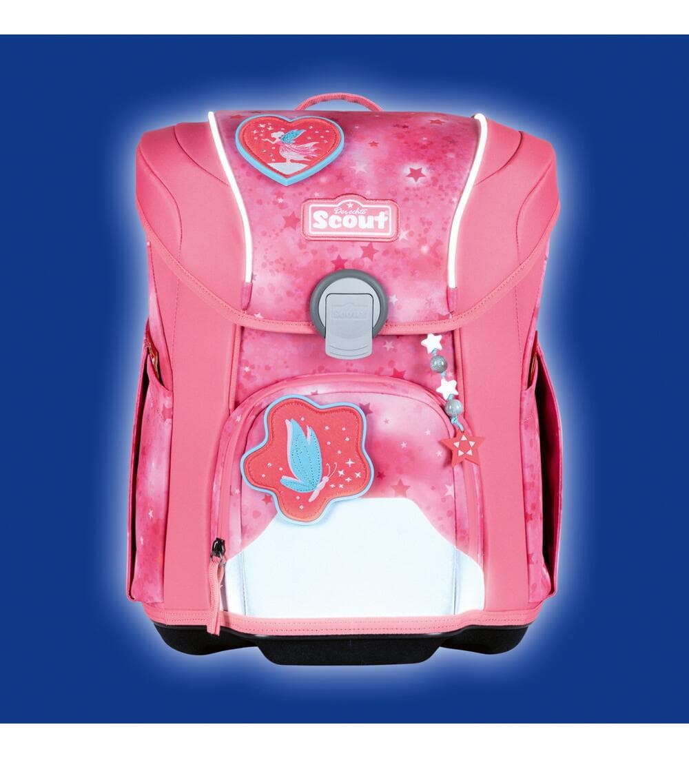 Scout Micro Safety Light Schulranzen Set Fairy World 5-teilig