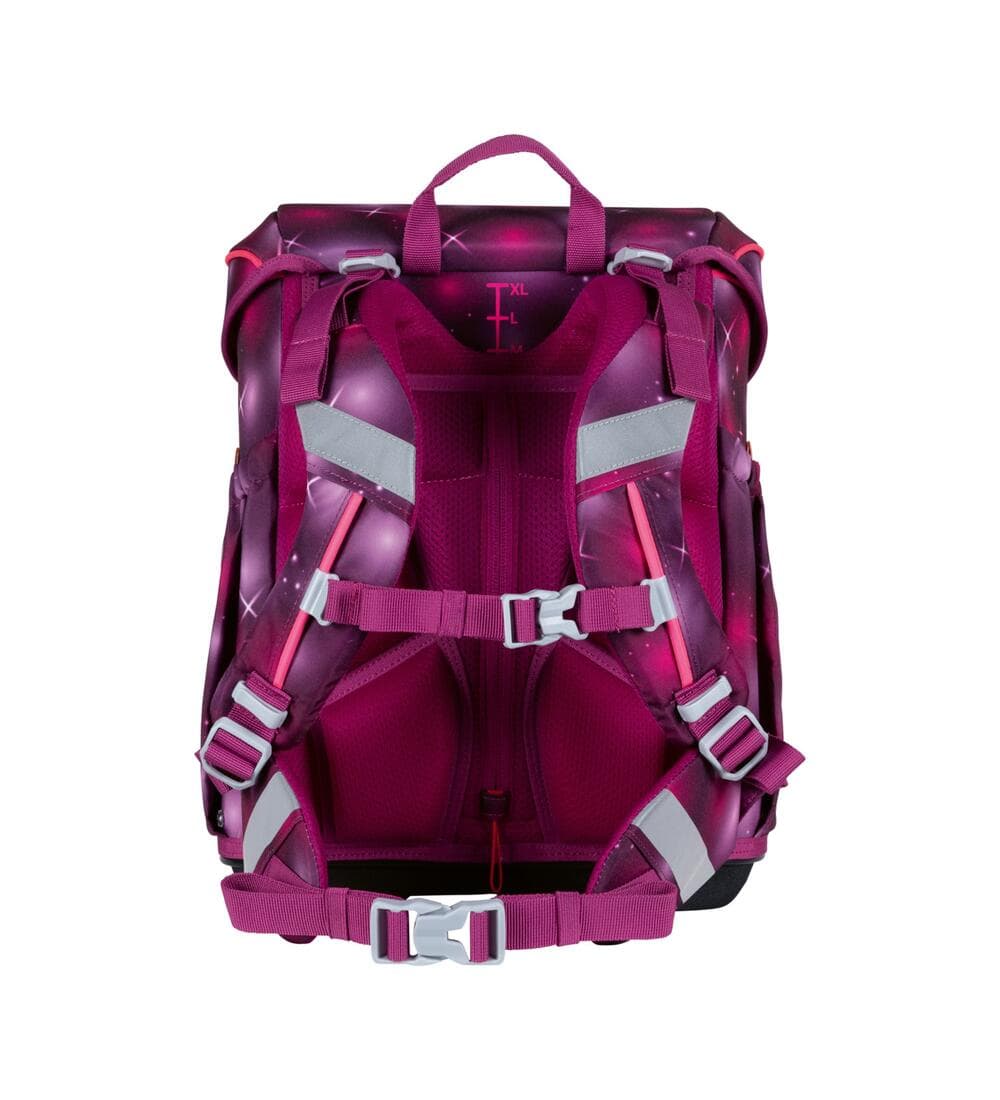 Scout Neo LED Schulranzen Set Pink Stardust 5-teilig