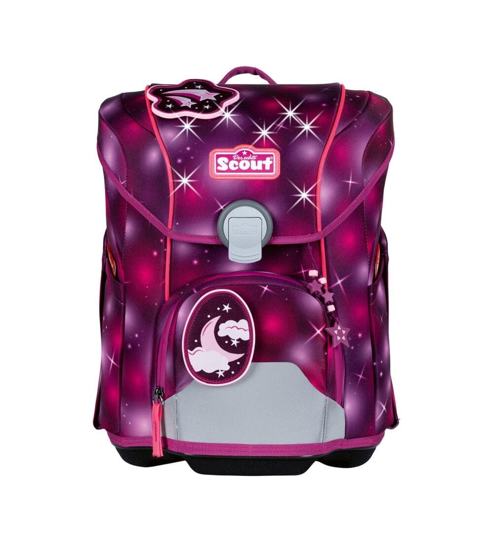 Scout Micro LED Schulranzen Set Pink Stardust 5-teilig