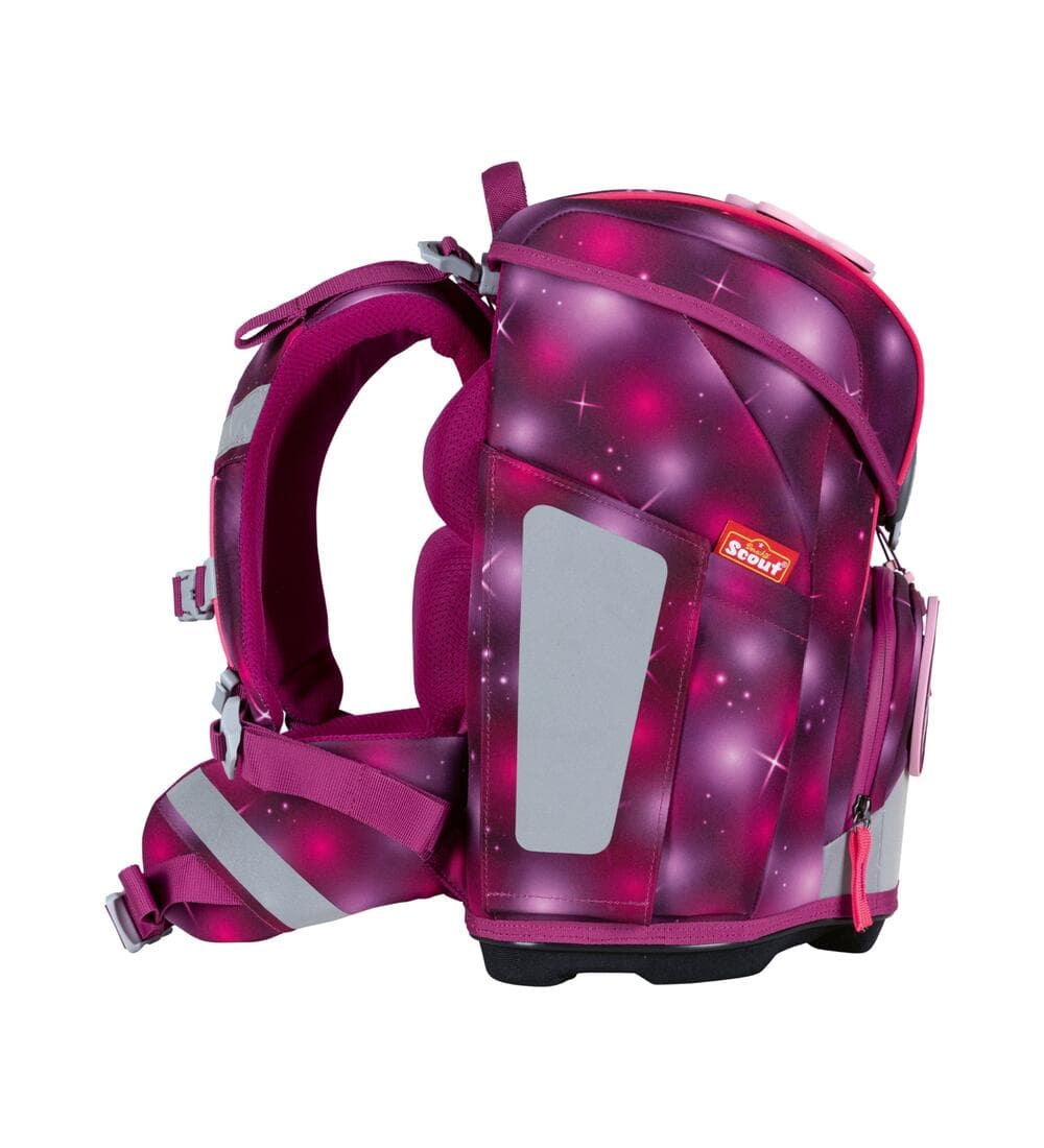 Scout Micro LED Schulranzen Set Pink Stardust 5-teilig