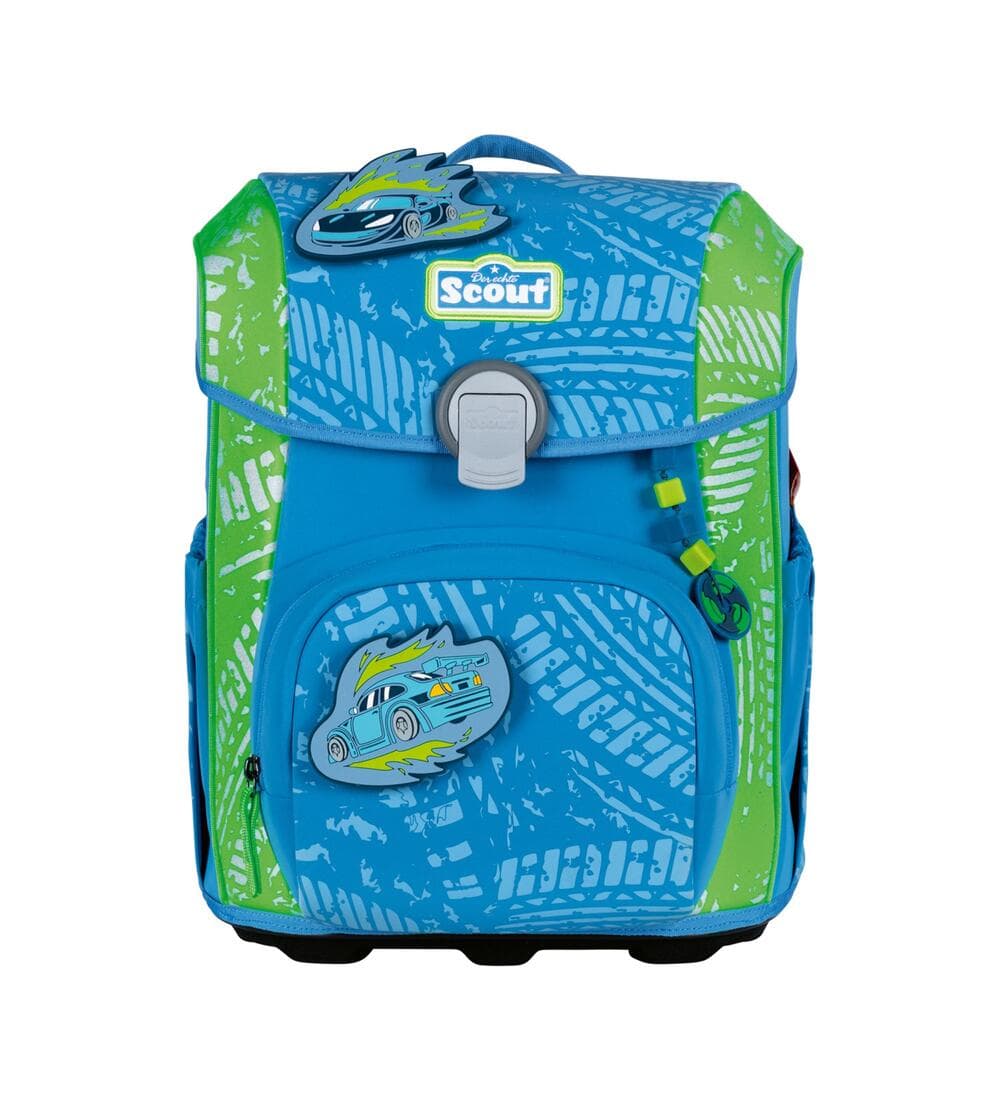 Scout Neo Superflash Extreme Schulranzen Set Power Drift 5-teilig