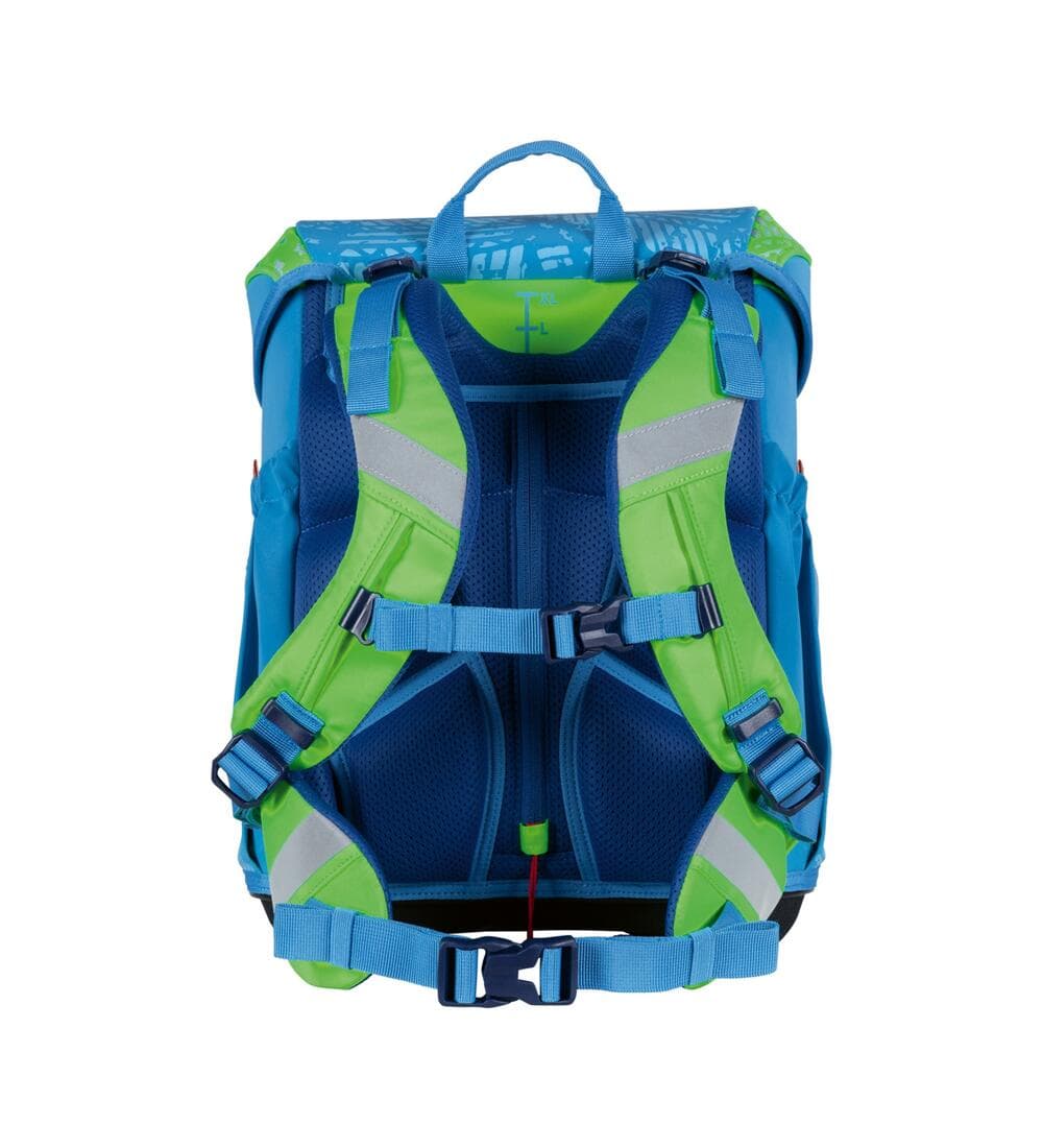 Scout Neo Superflash Extreme Schulranzen Set Power Drift 5-teilig