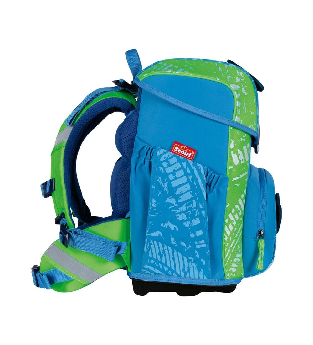 Scout Neo Superflash Extreme Schulranzen Set Power Drift 5-teilig