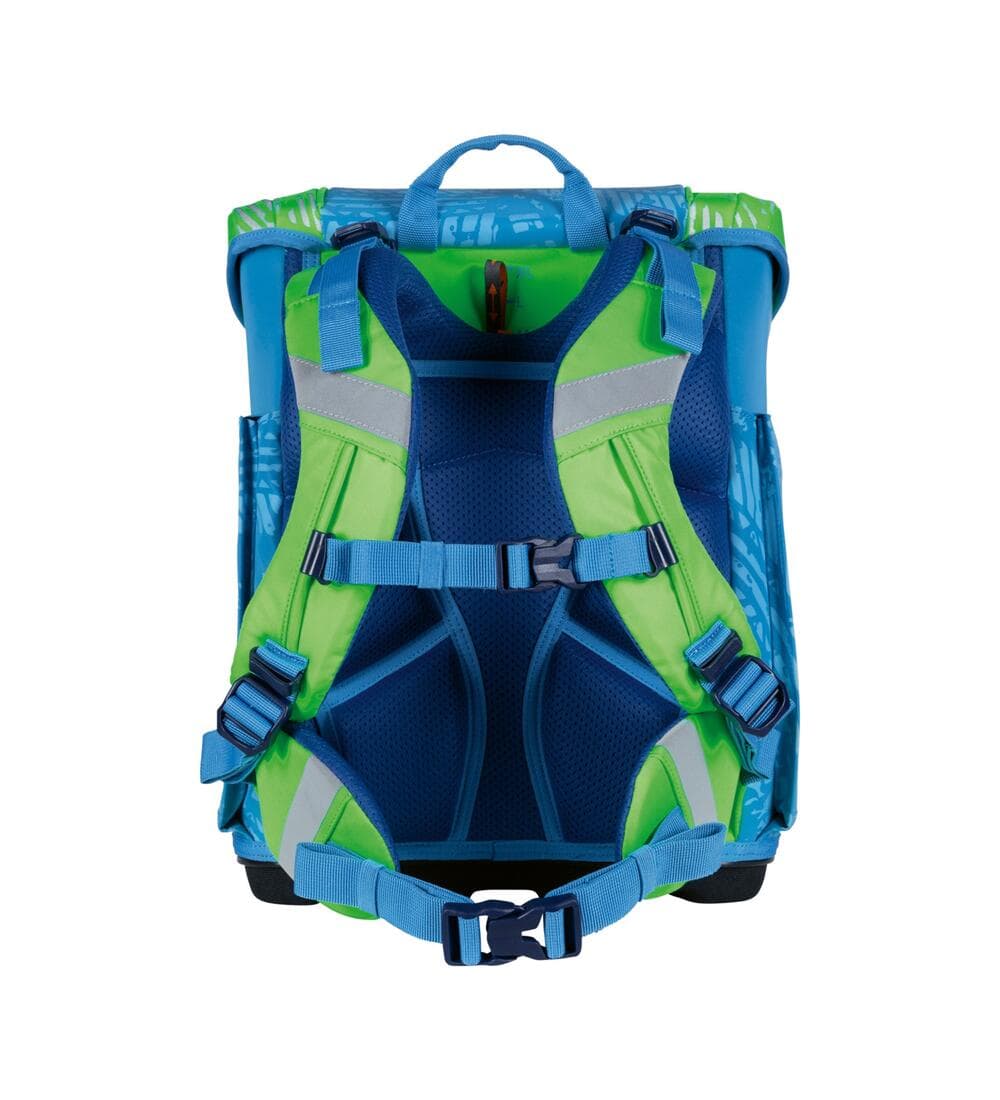 Scout Micro Superflash Extreme Schulranzen Set Power Drift 5-teilig