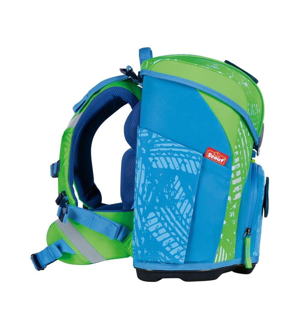 Scout Micro Superflash Extreme Schulranzen Set Power Drift 5-teilig
