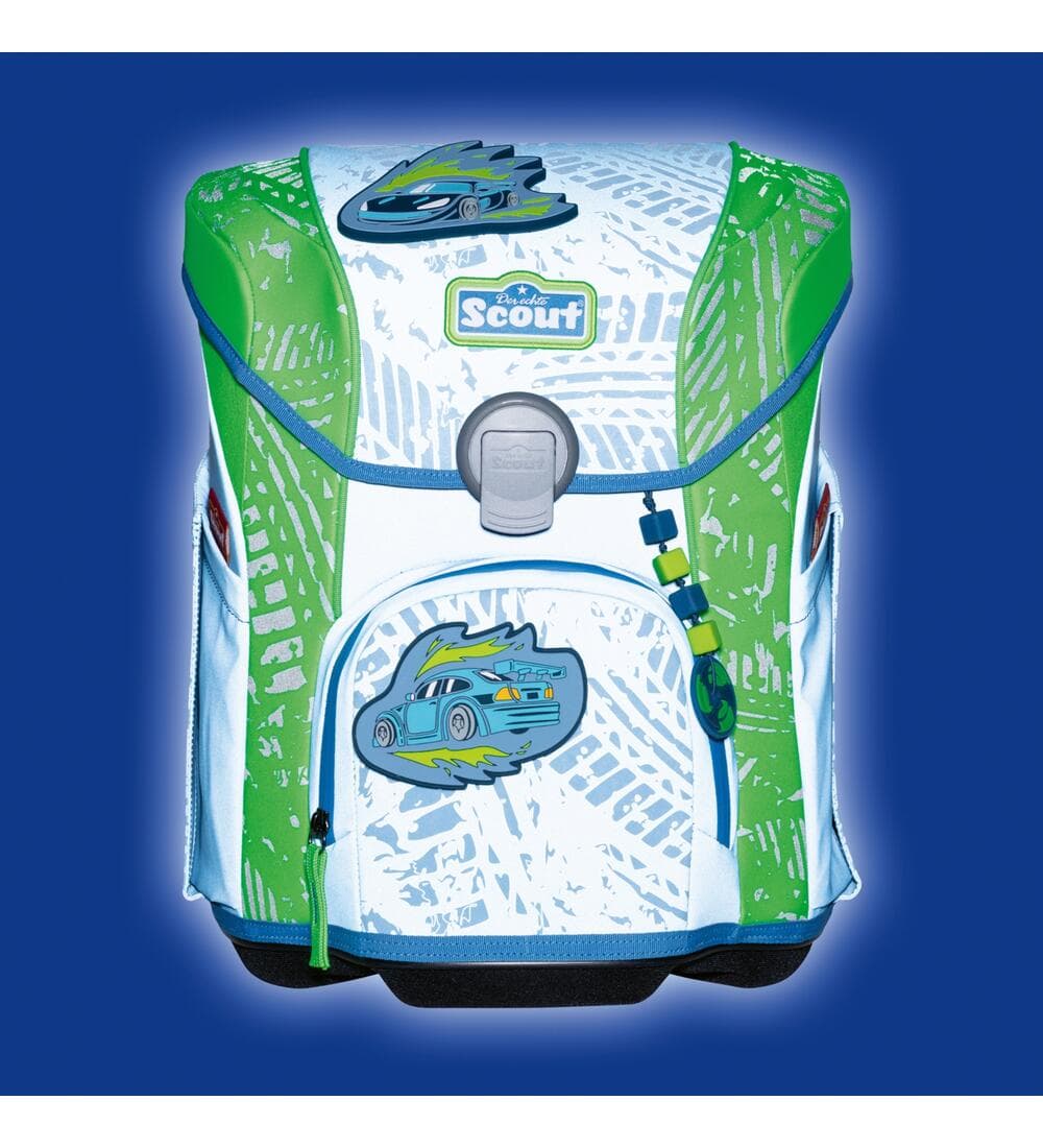 Scout Micro Superflash Extreme Schulranzen Set Power Drift 5-teilig