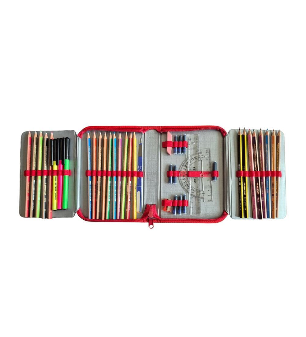Federmäppchen Transformer gefüllt Etui für die Schule
