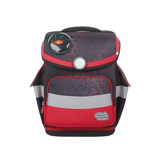 School Mood Timeless Mika mit LED-Patchy 7-tlg. Schulranzenset
