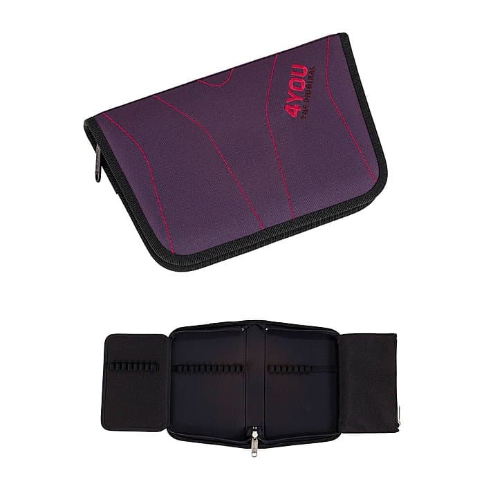 4YOU Zipper Pencilcase - Federmäppchen Igrec Farbe Violet Nr: 644