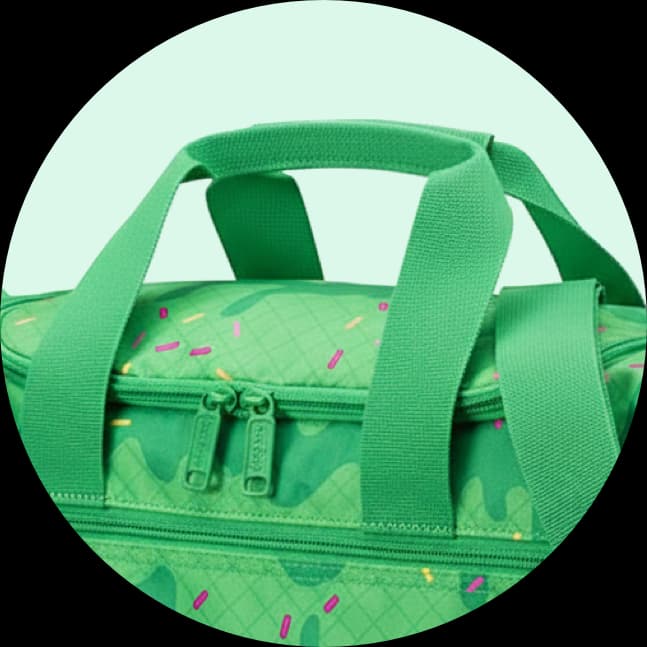 Icon einer grünen Sporttasche