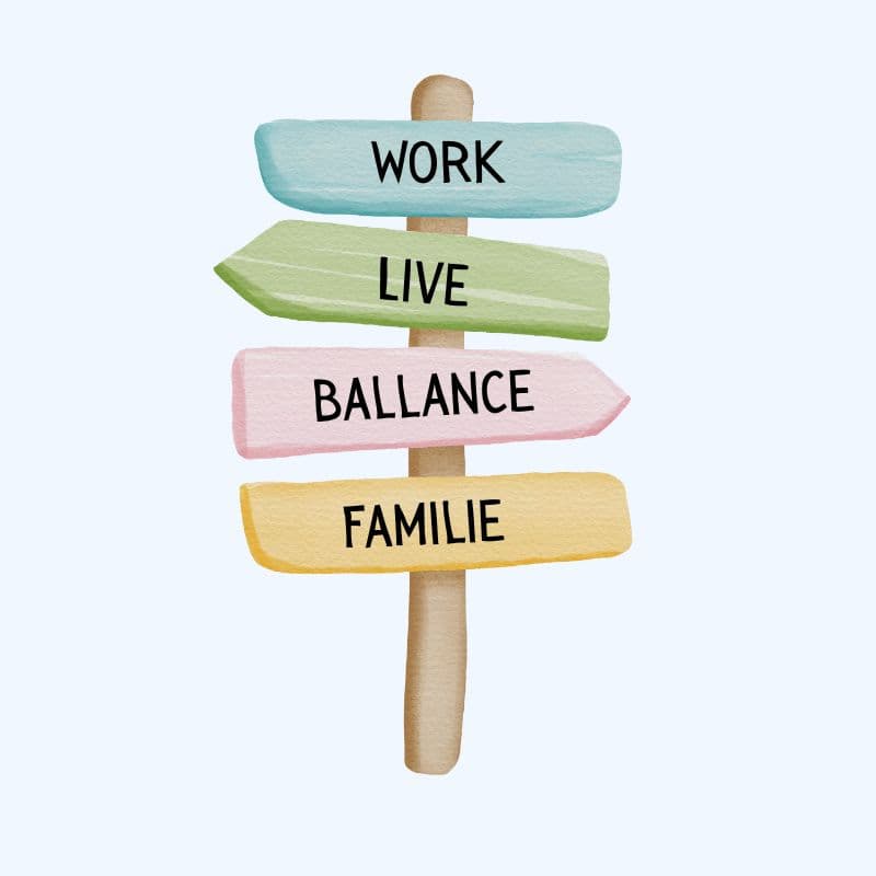 Work-Life-Ballance Darstellung