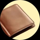 Icon einer braunen Geldbörse 