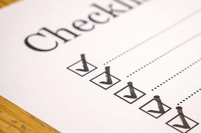Checkliste zur Einschulung
