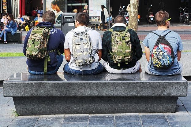 Rucksack für die Uni